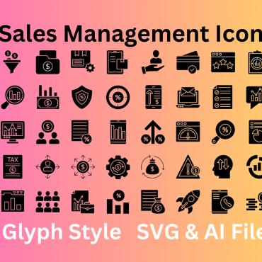 Management Sales Icon Sets 353343