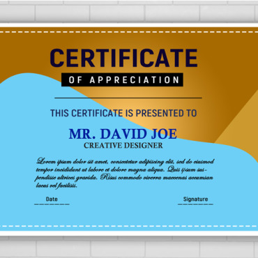 Achievement Acknowledgement Certificate Templates 353364
