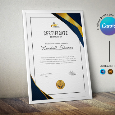 Certificate Canva Certificate Templates 353370