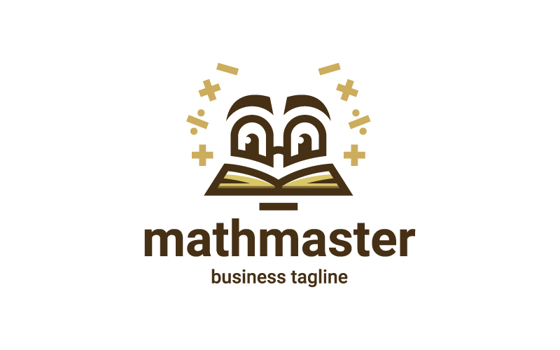 Math Master Logo Template