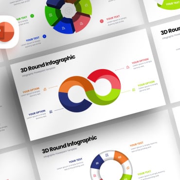 3d Shaped PowerPoint Templates 353461