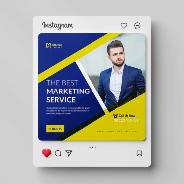 Square Banner Corporate Identity 353527