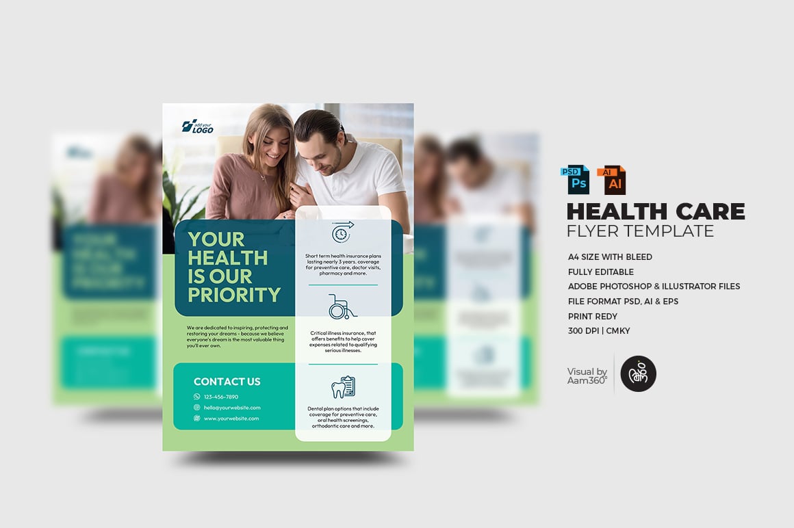 Health care Flyer Template_V01