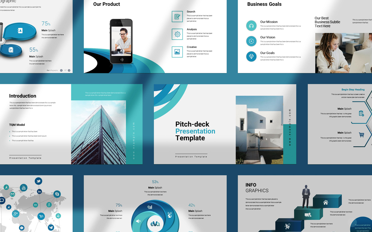 ,.Pitch-Deck Presentation Template,,