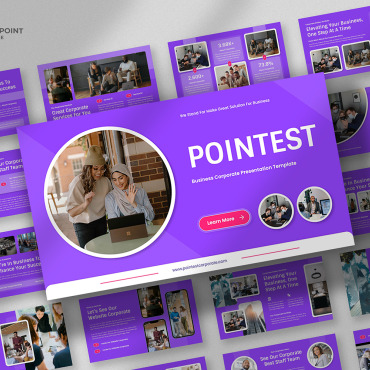 Company Consultant PowerPoint Templates 353730