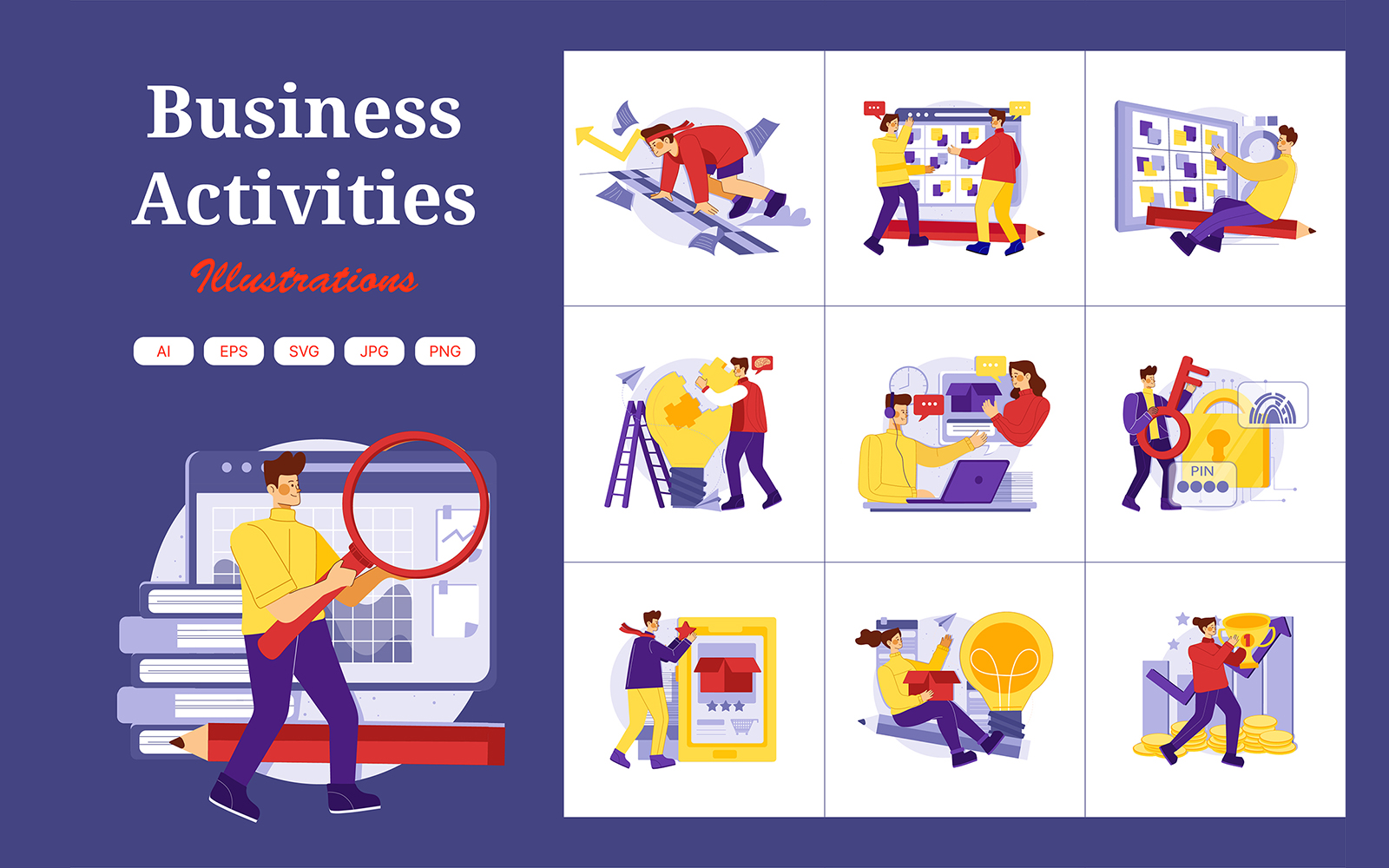 M366_ Business Illustration Pack