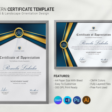 Certificate Canva Certificate Templates 353855