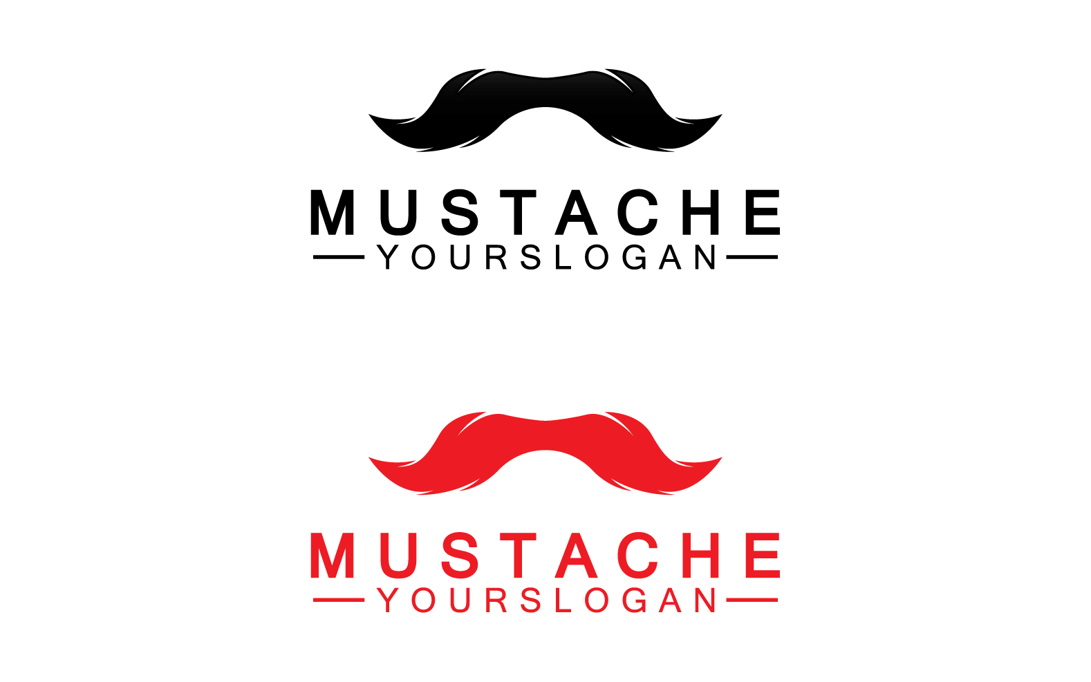 Mustacheicon logo vector v23