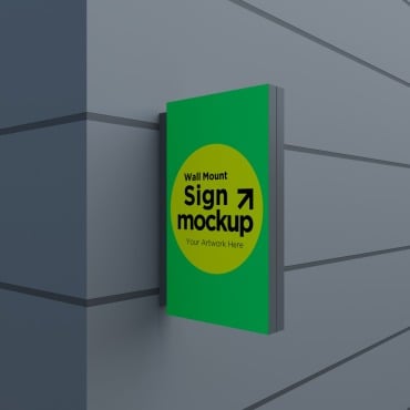 Mount Sign Product Mockups 354090