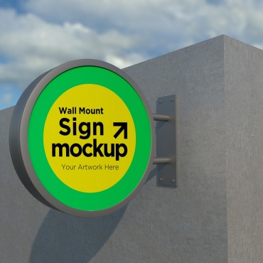 Mount Sign Product Mockups 354093