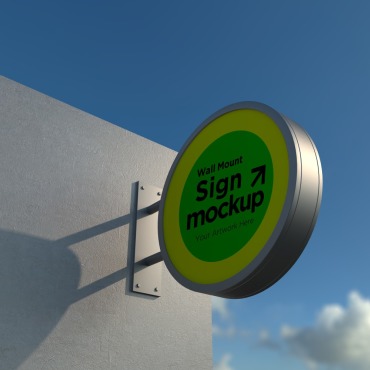 Mount Sign Product Mockups 354096