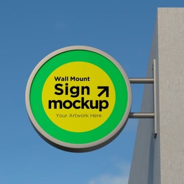 Mount Sign Product Mockups 354101