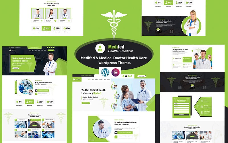 Medifed & Medical Doctor Health Care Business  WordPress Theme