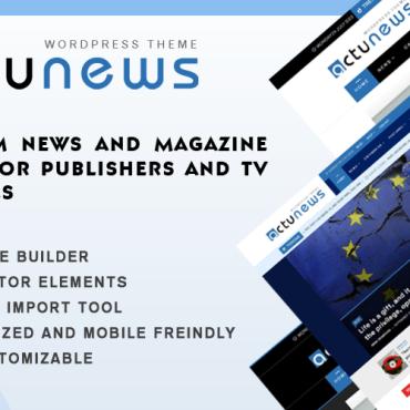 News Magazine WordPress Themes 354122