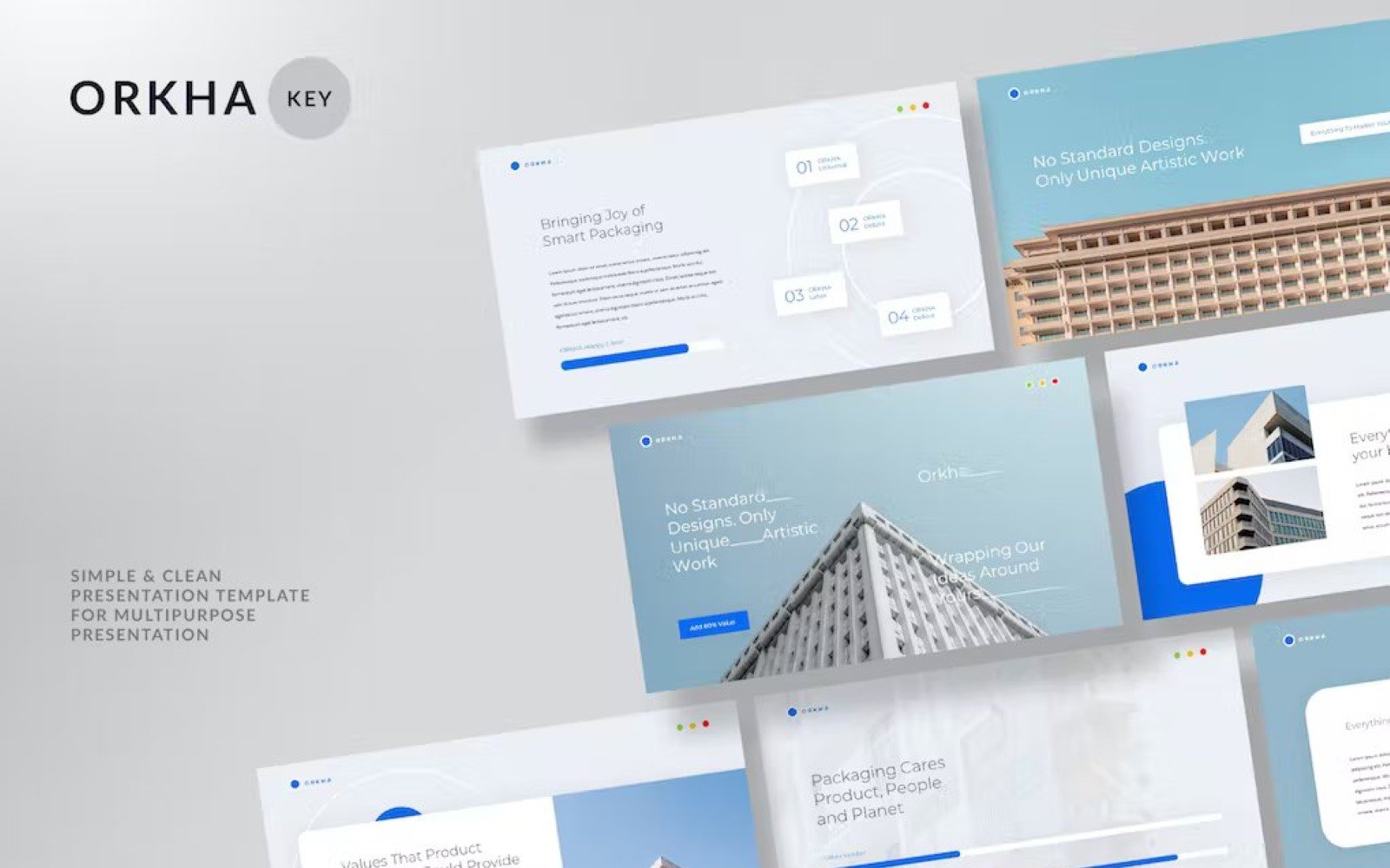 Orkha - Simple & Clean Keynote Template