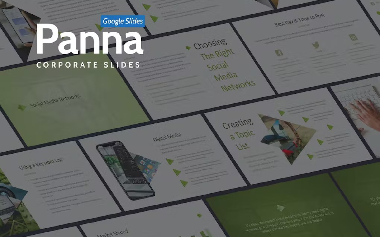 Panna - Fresh and Simple Google Slides