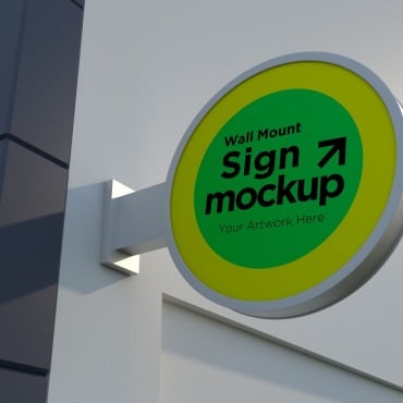 Mount Sign Product Mockups 354209