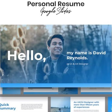 Resume Cv Google Slides 354212