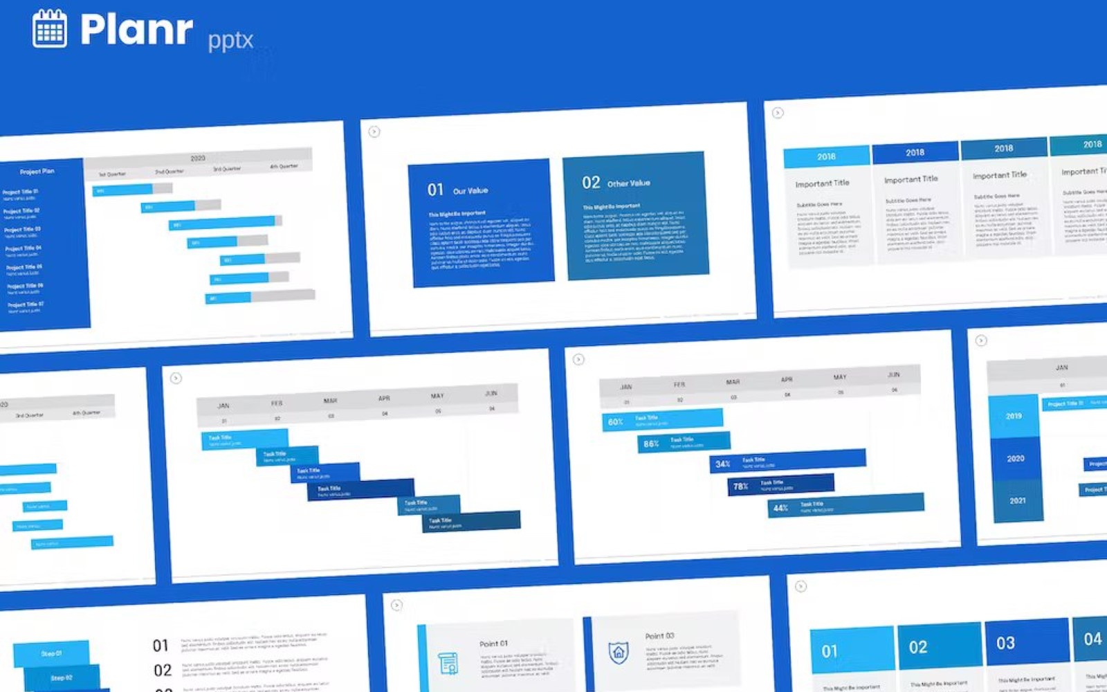 Planr - Business Plan Workflow Powerpoint