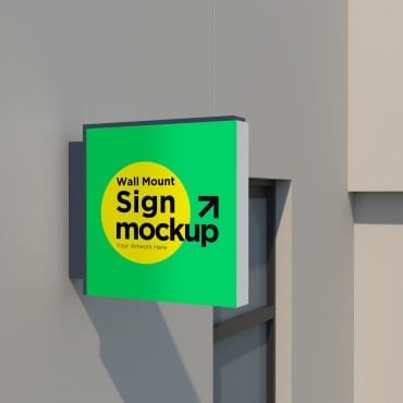 Mount Sign Product Mockups 354235