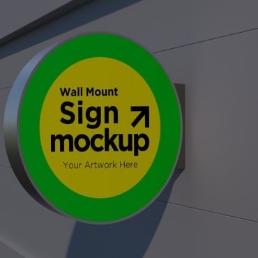 Mount Sign Product Mockups 354237