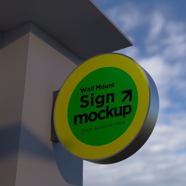 Mount Sign Product Mockups 354238