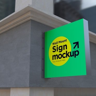 Mount Sign Product Mockups 354239