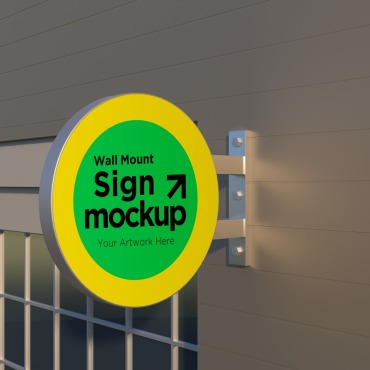 Mount Sign Product Mockups 354243