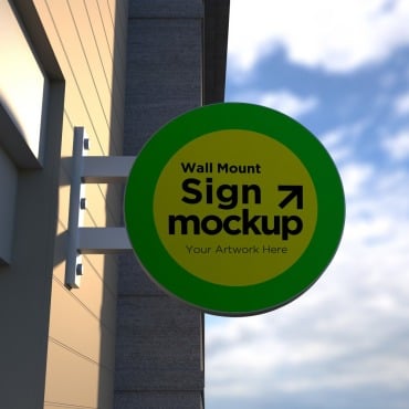 Mount Sign Product Mockups 354244