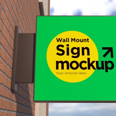 Mount Sign Product Mockups 354250