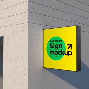 Mount Sign Product Mockups 354252