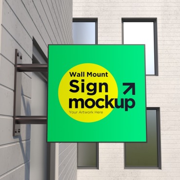 Mount Sign Product Mockups 354259