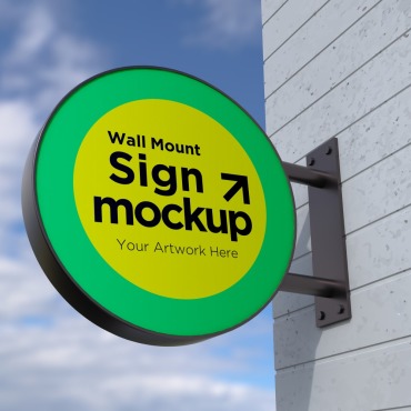 Mount Sign Product Mockups 354261