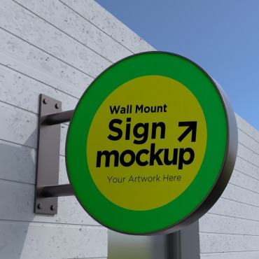 Mount Sign Product Mockups 354263