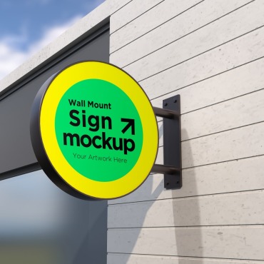 Mount Sign Product Mockups 354265