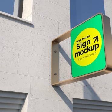 Mount Sign Product Mockups 354283