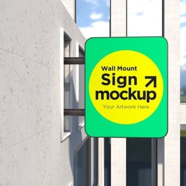 Mount Sign Product Mockups 354288