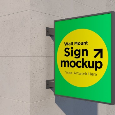 Mount Sign Product Mockups 354291