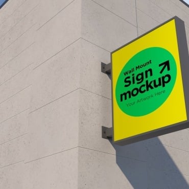 Mount Sign Product Mockups 354293