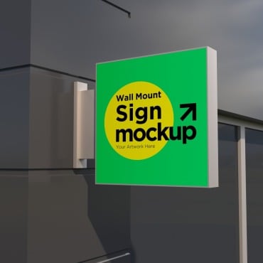 Mount Sign Product Mockups 354294