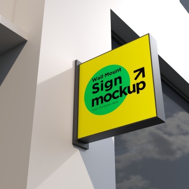 Mount Sign Product Mockups 354301