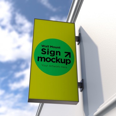 Mount Sign Product Mockups 354318