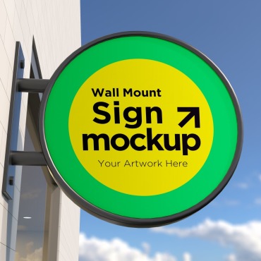 Mount Sign Product Mockups 354321