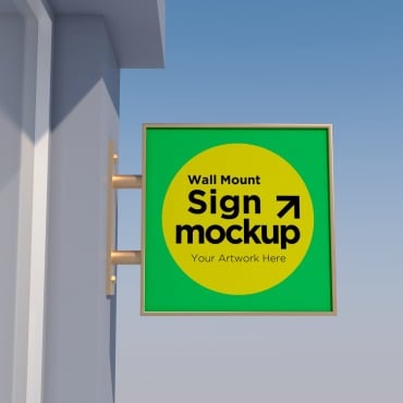 Mount Sign Product Mockups 354326