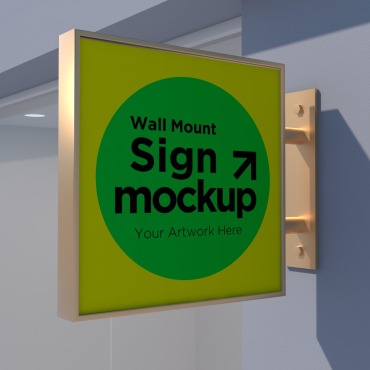 Mount Sign Product Mockups 354327