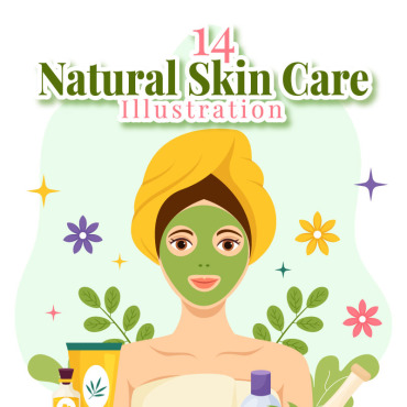 Skin Care Illustrations Templates 354516