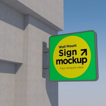 Mount Sign Product Mockups 354517