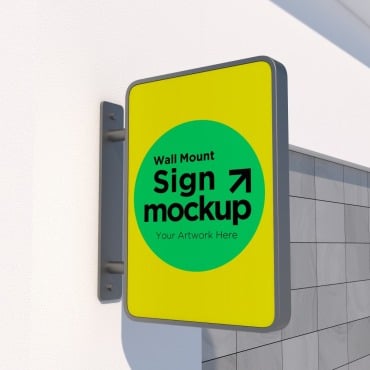 Mount Sign Product Mockups 354520