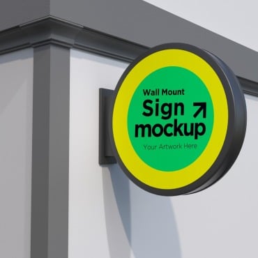 Mount Sign Product Mockups 354523