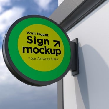 Mount Sign Product Mockups 354524